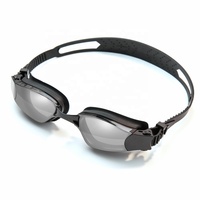 Mystyle 2025 silicone nouveau miroir enduit lunettes de natation anti-buée étanche lunettes de natation pour adultes