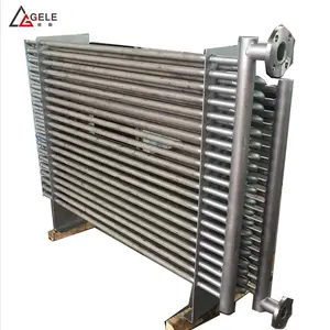 Saltywater to Air Bare Tube Steel Heat Exchanger Stainless Steel Plate Exchanger Coils