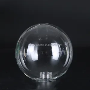 Hand Blown Heat Resistant g9 Borosilicate Glass Ball Lamp Shade with Internal Thread