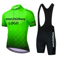 Vêtements de cyclisme personnalisés OEM, tissu haut de gamme, équipe professionnelle, ensemble de maillot de cyclisme
