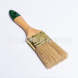 Brocha plana para pintar con cerdas de cerdo y mango de madera de 12-20 mm, fabricada en Zhenjiang, para pintar. - Product Image 4