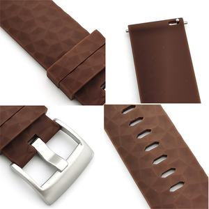 <span class=keywords><strong>Bracelet</strong></span> en silicone sport 24mm pour <span class=keywords><strong>bracelet</strong></span> de montre <span class=keywords><strong>Suunto</strong></span> 7/<span class=keywords><strong>9</strong></span> <span class=keywords><strong>Baro</strong></span> <span class=keywords><strong>Bracelet</strong></span> de poignet universel en caoutchouc étanche à dégagement rapide pour l'extérieur - Product Image 6