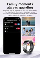 Bague intelligente, électronique grand public, accessoires pour téléphones mobiles, montre intelligente Android, surveillance de la santé, bague intelligente