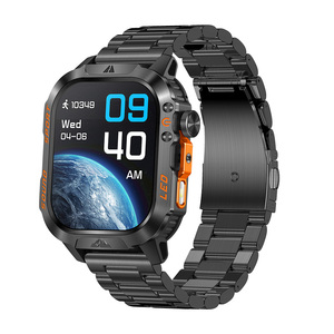 นาฬิกาสมาร์ทวอทช์ HT46 รุ่นทนทาน แบตเตอรี่ขนาดใหญ่ 1200mAh หน้าจอ HD 2.01 นิ้ว กันน้ำ IP68 รองรับการโทรแบบไร้สาย นาฬิกาสำหรับเล่นกีฬากลางแจ้ง - Product Image 1