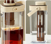 Koude Koffiezetapparaat, Koude Koffiezetapparaat, IJs Koffiezetapparaat en Thee Brewer, IJs Thee Kan, Fruit Thee Maker, Kopje