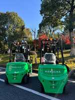 Forklift Counterbalance Listrik Lithium-ion Hangcha CPD30 3 Ton dengan Side Shifter dan Ban Solid