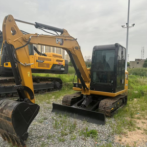 Mini-excavatrice Cat305.5e d'occasion certifiée CE, version japonaise d'origine, avec peu d'heures de fonctionnement, excavatrice sur chenilles de 5,5 tonnes. - Product Image 2