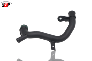 Tuyau de refroidissement du moteur OEM 06J 121 065 F 06J121065F pour VW GTI Jetta Passat Tiguan <span class=keywords><strong>Audi</strong></span> A3 Q3 <span class=keywords><strong>TT</strong></span> Tubes de bouteille de liquide de refroidissement en plastique Vw Cc - Product Image 6