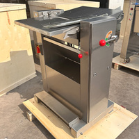 Mesin Pengiris Daging & Pengupas Kulit Babi Semi-Otomatis Bahan Stainless Steel 304