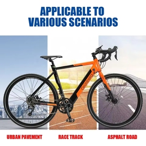 Bicicleta de Carretera TXED El Speed Road M20 700C 36V 250W con Motor Central sin Escobillas, 20 Velocidades, Frenos de Disco Mecánicos, Batería de Litio de 7.8AH y Cuadro de Aluminio - Product Image 3