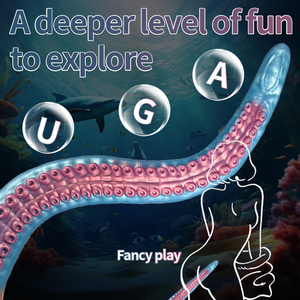 YAQU Dildo Monstre de Forme Spéciale, Design Tentacules d'Octopus, Jouet Sexuel Adulte Fantaisie pour Stimulation du <span class=keywords><strong>Point</strong></span> <span class=keywords><strong>G</strong></span>, 100% Étanche - Product Image 2