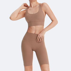 Realizzato con Chic cinturini incrociati sul retro reggiseno <span class=keywords><strong>senza</strong></span> Design a slittino <span class=keywords><strong>senza</strong></span> sfregamento con <span class=keywords><strong>ferretto</strong></span>-reggiseno sportivo con cinturino - Product Image 6