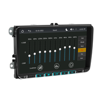 Autoradio con Carga USB, Carplay y Android Auto Inalámbricos, FM, Bluetooth, Mirror Link, para VW, 9 Pulgadas, Golf 5, Navegación