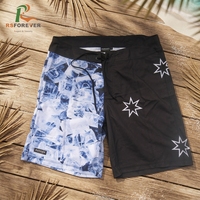Shorts de bain pour hommes personnalisés OEM, à motifs, écologiques, à séchage rapide, pour la plage et le surf, grandes tailles, maillots de bain pour hommes
