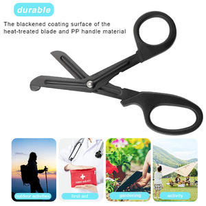 Precio bajo Uso médico Trauma Tijeras Vendaje Tijeras Hoja recubierta de fluoruro Enfermeras Tijeras - Product Image 6