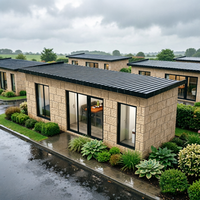 Maisonnette préfabriquée en acier léger, extension familiale confortable avec conception écoénergétique et construction modulaire rapide