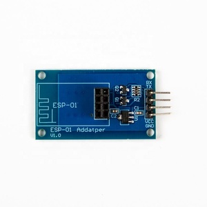 ESP8266 ESP-01 โมดูลอะแดปเตอร์ไร้สายแบบอนุกรม 3.3V 5V Esp01 อะแดปเตอร์ PCB แบบ Breakout - Product Image 1