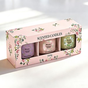 Ensemble de bougies parfumées promotionnelles personnalisées, pot en verre, <span class=keywords><strong>cire</strong></span> de <span class=keywords><strong>soja</strong></span>, pour cadeau d'entreprise, récompense des employés, cadeau de mariage - Product Image 4