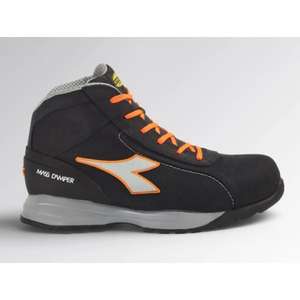 DIADORA UTILITY - 701.177662-C9545/47 Chaussures de sécurité hautes imperméables marine foncé/orange fluo S3 HRO SRC SAFETY BOOTS - Product Image 1