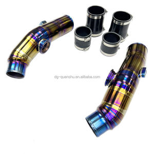 Tubo di Carica in Titanio per <span class=keywords><strong>Nissan</strong></span> <span class=keywords><strong>GTR</strong></span> R35 Tubi di Scarico Lucidati Specifici per Modello <span class=keywords><strong>Auto</strong></span> - Product Image 5