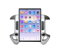 Sistema de Navegación Inteligente para Automóvil Android Tesla de 15.6 Pulgadas Krando para Chevrolet Silverado GMC Sierra 2013-2020, Pantalla Táctil, GPS, DSP, Estéreo