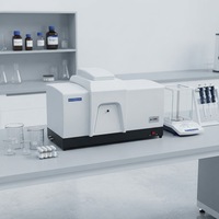 Analyseur intelligent de granulométrie laser humide Winner 2006B, testeur de distribution de granulométrie à large plage pour l'analyse de poudres en laboratoire
