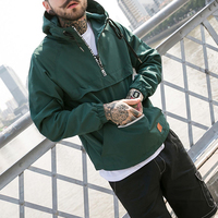 Veste Safari Homme à Col Montant, Nouvelle Arrivée OEM, Personnalisée, Style Vintage, Vêtement de Rue Formel, Imperméable, Élégante, Fermeture Éclair