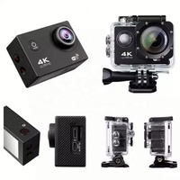 Caméra d'action D800 en promotion, Ultra HD 4K 30fps WiFi 170° étanche sous-marine CMOS MicroSD pour casque et sport