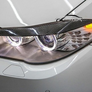 Pestañas de Fibra de Carbono para Faros Delanteros de Coche, para BMW Serie 5 F10 F11 2011+ - Product Image 3