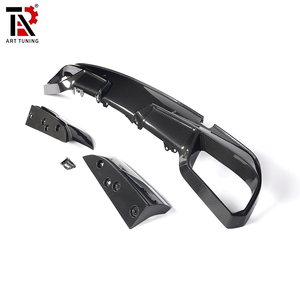 Difusor Trasero de Fibra de Carbono Seca X6M F96 <span class=keywords><strong>LCI</strong></span> para <span class=keywords><strong>BMW</strong></span> F96 <span class=keywords><strong>2023</strong></span> 2024, Kit de Carrocería Automotriz Ligero de Alto Rendimiento, <span class=keywords><strong>4</strong></span> Piezas - Product Image 3