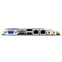 Mainboard PC Industri 8USB Onboard 3G 4G dengan Soket CPU BGA559, Prosesor Onboard D2550, Chipset NM10
