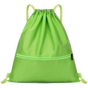 Bolsa de Lavandería con Cordón de Tela Oxford Transpirable, Personalizada con el Logotipo de la Empresa, Separa la Ropa Sucia Durante Viajes o Campamentos - Product Image 2