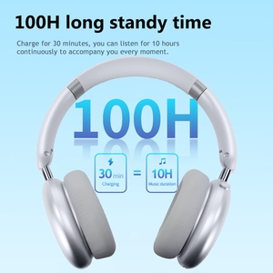 Meilleure vente Over-head Active Noise Cancelling <span class=keywords><strong>Bandeau</strong></span> sans fil de haute qualité Earbud Stereo ANC Headphone for Indoor Outdoor - Product Image 3
