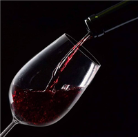 Verres à vin grande capacité transparents, verres à vin rouge Bourgogne, gobelets transparents Bordeaux, coupes en cristal en gros pour mariage