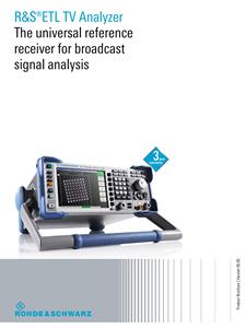 Équipement de formation pour l'analyse des signaux radio et télévisuels, récepteurs de mesure et de test Rohde&Schwarz - Product Image 3