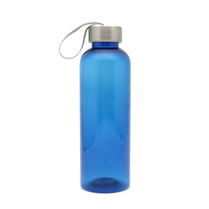 Botella de agua para deportes al aire libre de EE. UU. 550ml con asa y pulido sin BPA a prueba de fugas para viajes - Product Image 4
