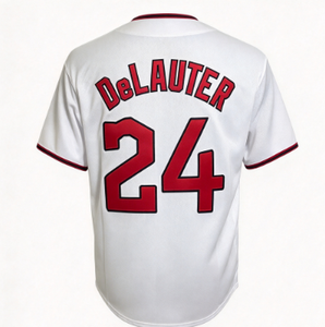 Camiseta de Béisbol de los Cleveland Guardians # 37 Bazzana # 38 Kwan # 24 DeLAuter # 11 Camisetas Deportivas Cosidas para Hombre Ramirez - Product Image 3