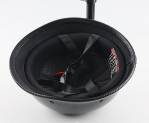 Stili classici casco tedesco Cool Half Face Cascos De Moto Pedal Cruise Half Helm caschi Moto Vintage casco scheletro - Product Image 5