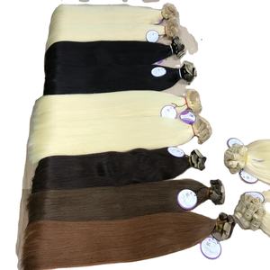 Cinta de cabello humano liso, producto de belleza, 20 pulgadas, 100G por paquete, ODM OEM - Product Image 4