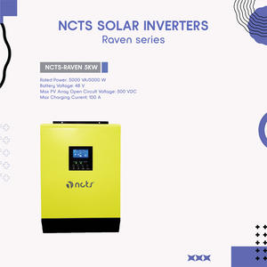 Inversor Solar Híbrido Portátil NCTS NCTS-RAVEN-5KW de 5KW, Venta Caliente de Fábrica, 93.5% de Eficiencia - Product Image 3
