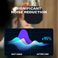 Filtre anti-pop pour microphone, boule d'isolation acoustique pour studios d'enregistrement, éponge haute densité absorbant le son, cinq faces