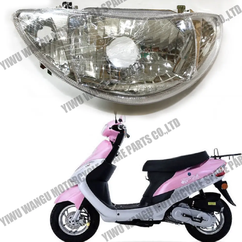 אספקת GY6 אופנוע פנס עבור GY6 50CC 80CC 100CC 125CC פנס קטנוע פנס פגז