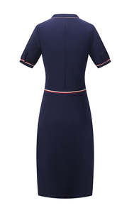 Uniforme d'hôtesse de l'air, <span class=keywords><strong>tenue</strong></span> <span class=keywords><strong>professionnelle</strong></span> pour <span class=keywords><strong>femme</strong></span>, ensemble de blouses, costume de bureau pour <span class=keywords><strong>femme</strong></span>, vêtements de travail pour hôtel, robe pour fille - Product Image 4