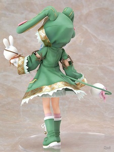 Figurine Anime Sexy 18CM DATE A LIVE Himekawa Yoshino avec Cape à Capuche et Oreilles de Lapin Vertes, Modèle de Poupée, Jouet, Cadeau, Collection PVC - Product Image 5