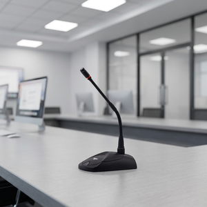 Microphone à condensateur professionnel Thinuna GM-10 à double col de cygne cardioïde |   Microphone de conférence avec alimentation fantôme 48V et blindage <span class=keywords><strong>RFI</strong></span> - Product Image 3