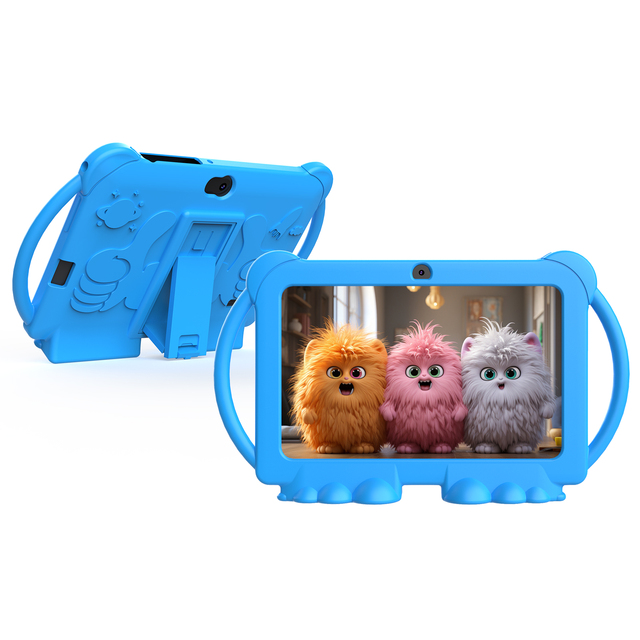 Children Students Baby School Study Learning Educational 7 Inch Android 12.0 Tablet with 1080P Video in Stock