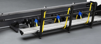 Nueva Cortadora Láser de Tubos Automática de Alta Potencia Q7-24 |   Máquina de Corte Láser de Fibra CNC de 3 Ejes con Velocidad de 100 m/min para Acero Estructural
