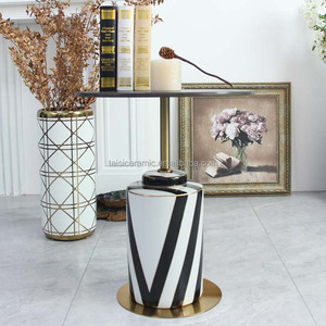 24 Inch Nghệ Thuật Trang Trí Nội Thất Góc Bàn Bàn Bên Bảng 21.5 Inch End Bảng Cho Phòng Khách Vườn Cà Phê Cửa Hàng - Product Image 4