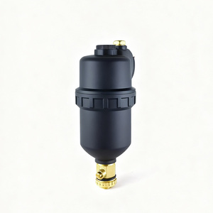 Préfiltre magnétique automatique domestique pour système de chauffage par le sol hydronique, en laiton, 12000GS, filtre de chaudière facile à nettoyer - Product Image 4