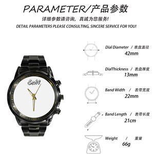 Reloj <span class=keywords><strong>de</strong></span> pulsera <span class=keywords><strong>de</strong></span> cuarzo con banda <span class=keywords><strong>de</strong></span> acero a la moda para hombre, hecho a medida, serie <span class=keywords><strong>de</strong></span> películas <span class=keywords><strong>de</strong></span> <span class=keywords><strong>terror</strong></span>, personaje periférico para aleación <span class=keywords><strong>de</strong></span> comercio exterior - Product Image 4